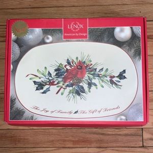 Lenox Winter Greetings- The Gift of Friends Platter